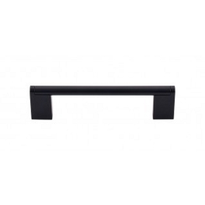 Top Knobs M1056 Princetonian Bar Pull 5 1/16 Inch CC Flat Black